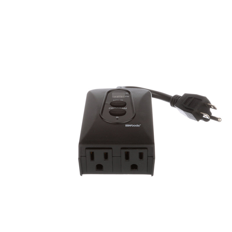 Woods 24Hour Digital Block Heater Timer Wayfair